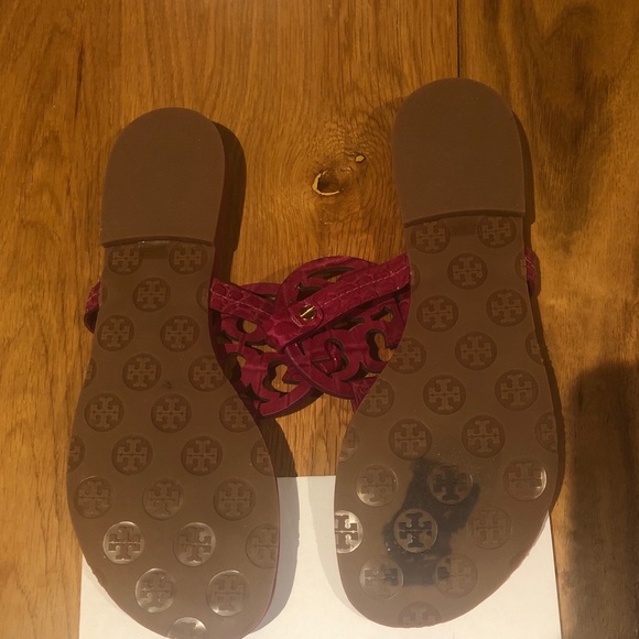 Euc sz 10 Tory Burch Miller Sandals - Picture 4 of 4